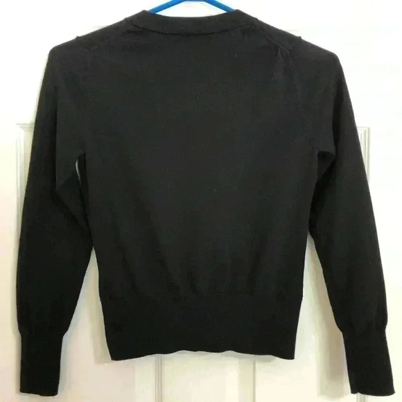 Banana Republic Black Cardigan Extra Small Petite - Picture 11 of 15